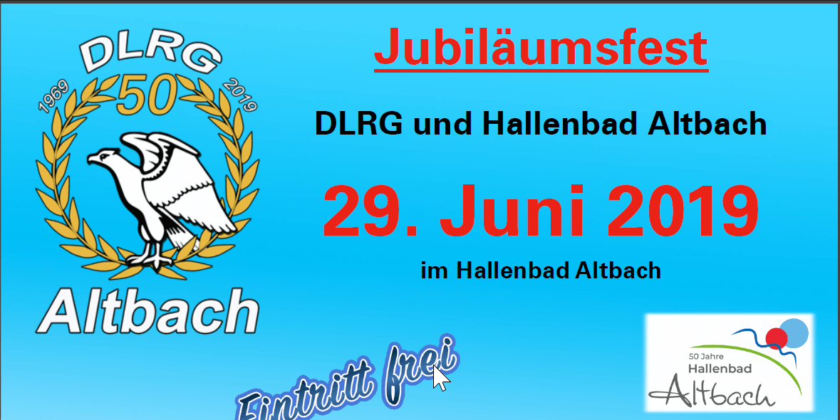 50. Jahre DLRG – Beachparty in Altbach!